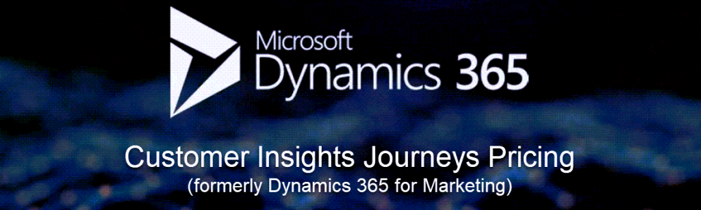 Dynamics 365 Customer Insights Journeys (Marketing) Pricing